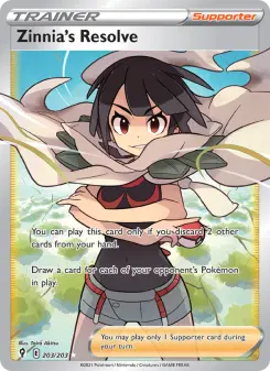 Zinnia's Resolve — Evolving Skies 203