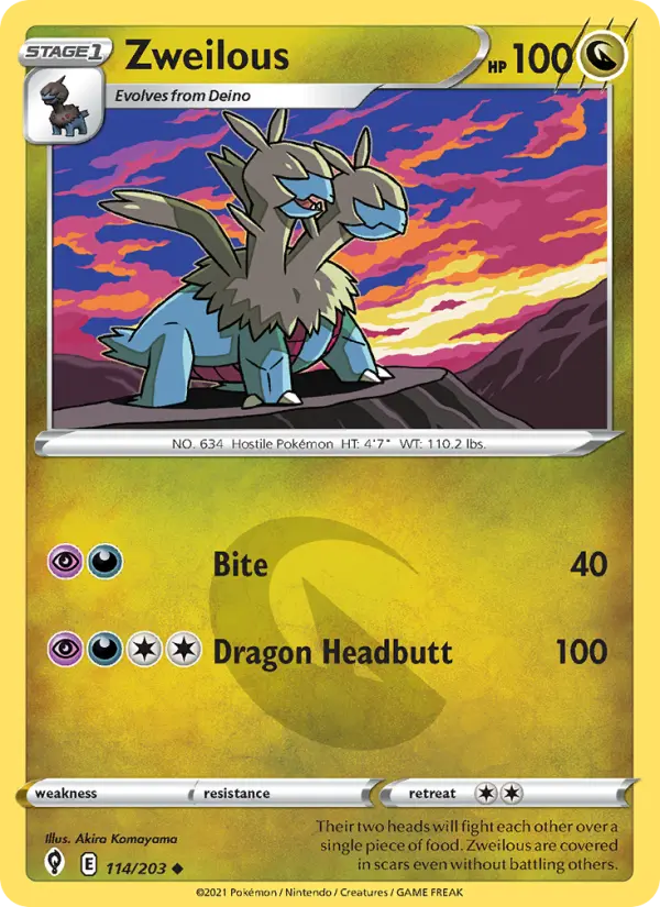 Zweilous 114 — Evolving Skies 114, Normal finish