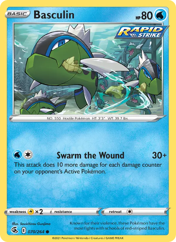 Basculin 70 card from Fusion Strike