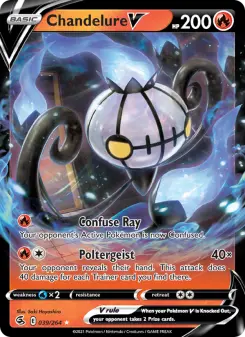 Chandelure V — Fusion Strike #39