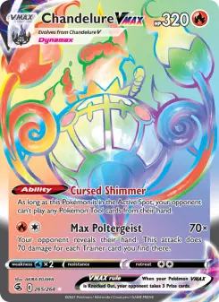 Chandelure VMAX — Fusion Strike #265