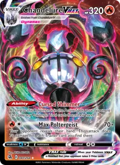 Chandelure VMAX 40 — Fusion Strike