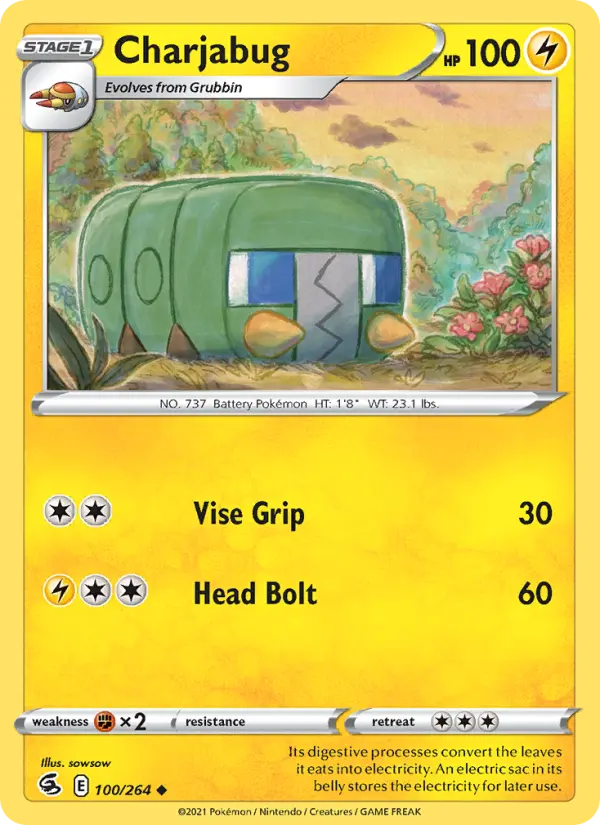Charjabug 100 — Fusion Strike 100, Normal finish