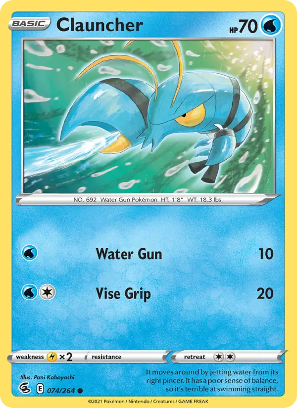 Clauncher 74 card from Fusion Strike