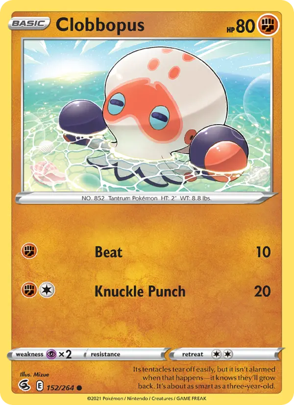 Clobbopus 152 — Fusion Strike 152, Normal finish