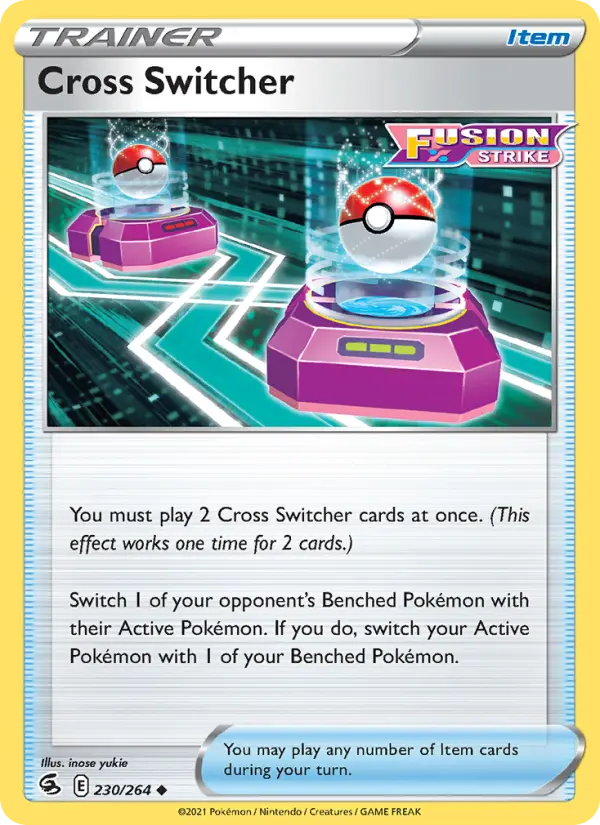 Cross Switcher 230 — Fusion Strike 230, Normal finish