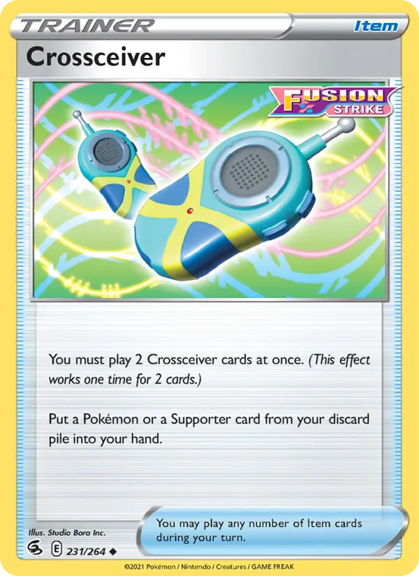 Crossceiver 231 card from Fusion Strike