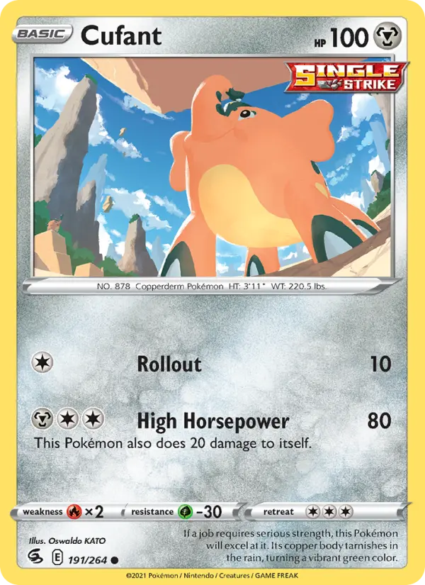 Cufant 191 card from Fusion Strike