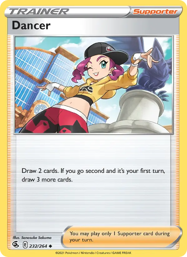 Dancer 232 — Fusion Strike 232, Normal finish