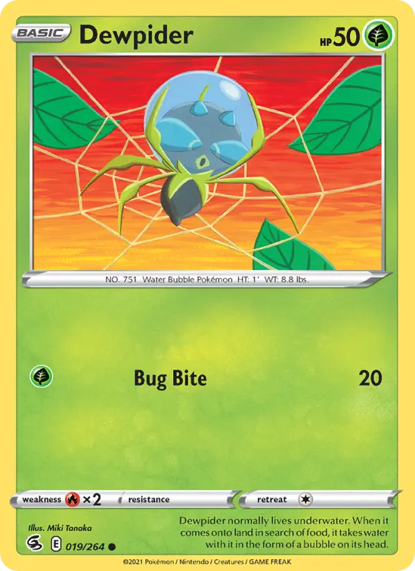Dewpider 19 — Fusion Strike 19, Normal finish