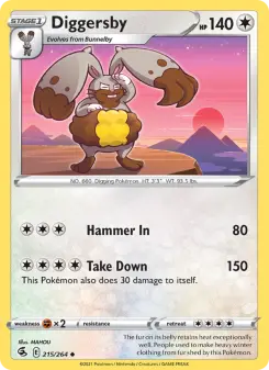 Diggersby 215 — Fusion Strike