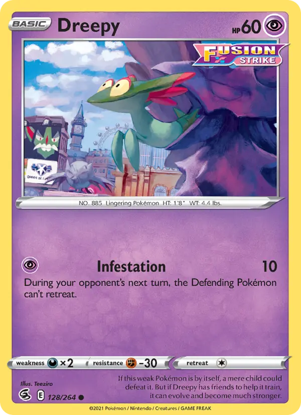 Dreepy 128 — Fusion Strike 128, Normal finish