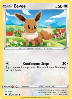 Eevee — Fusion Strike 205