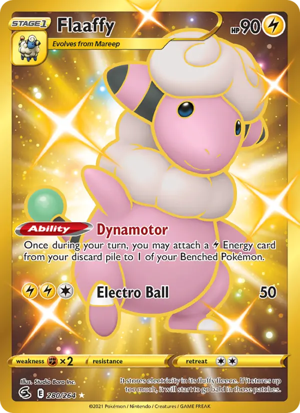 Flaaffy 280 — Fusion Strike 280, Holofoil finish