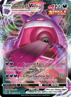 Gengar VMAX — Fusion Strike #157