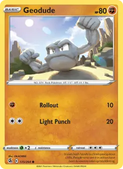 Geodude — Fusion Strike #135