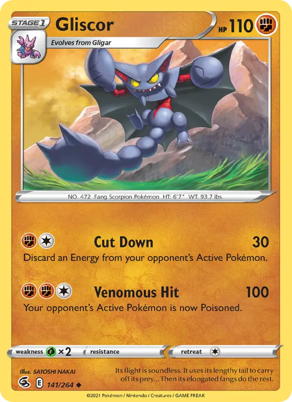 Gliscor 141 — Fusion Strike 141, Normal finish