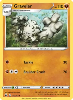 Graveler 136 — Fusion Strike