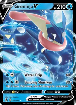 Greninja V 73 — Fusion Strike