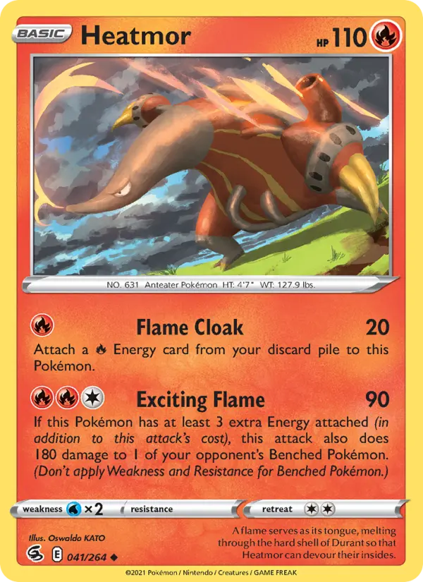 Heatmor 41 card from Fusion Strike