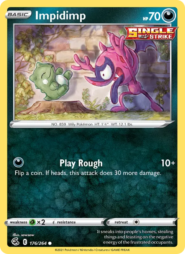 Impidimp 176 card from Fusion Strike