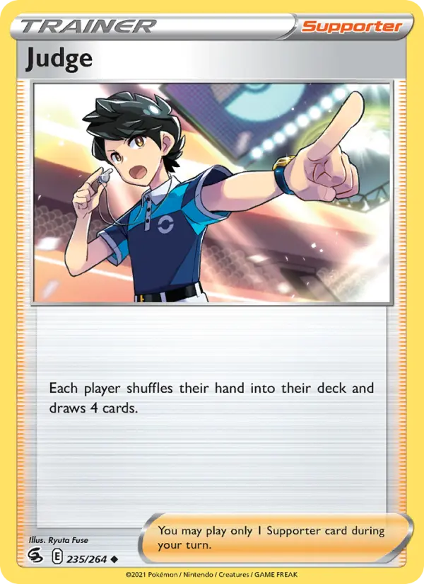 Judge 235 — Fusion Strike 235, Normal finish