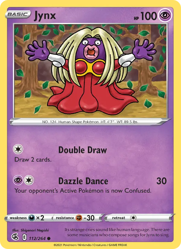 Jynx 112 — Fusion Strike 112, Normal finish
