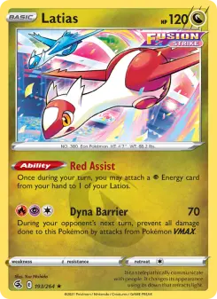 Latias — Fusion Strike #193