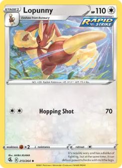 Lopunny — Fusion Strike 213