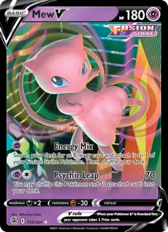 Mew V 113 — Fusion Strike