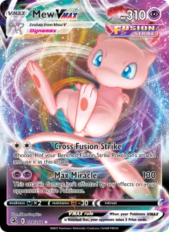 Mew VMAX 114 — Fusion Strike