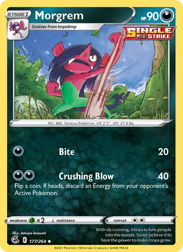 Morgrem 177 — Fusion Strike 177, Normal finish