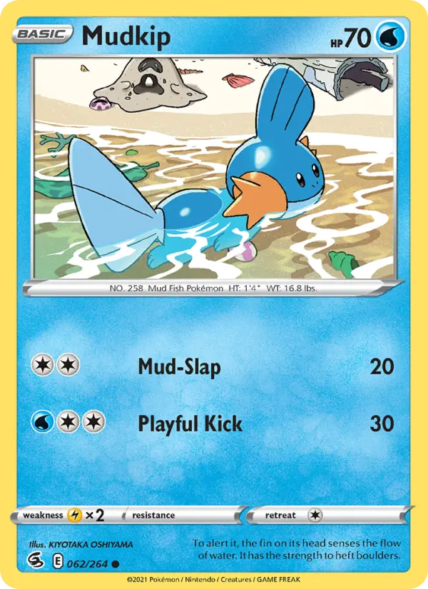 Mudkip 62 — Fusion Strike 62, Normal finish