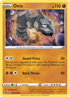 Onix — Fusion Strike #138