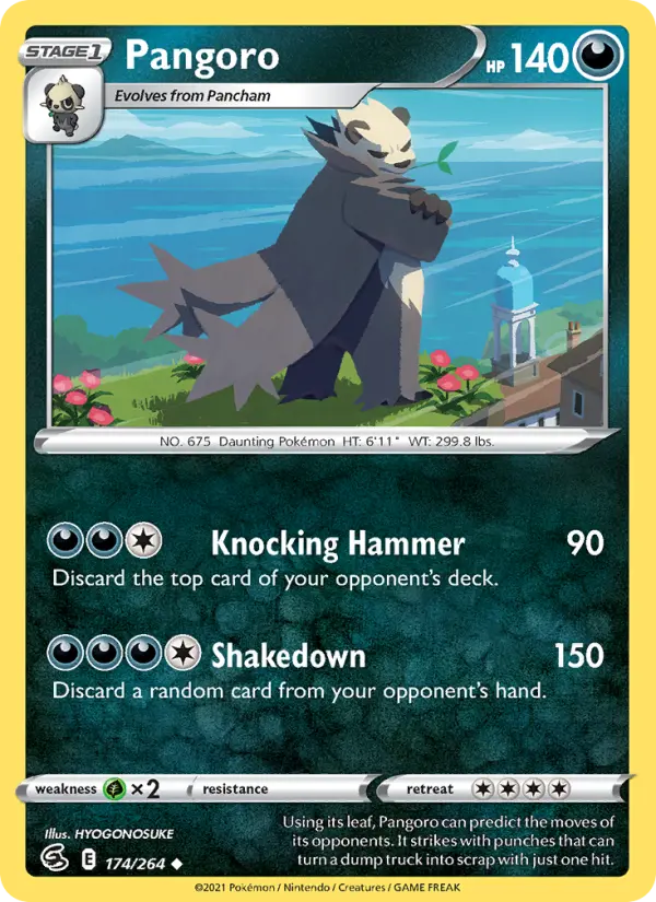 Pangoro 174 — Fusion Strike 174, Normal finish