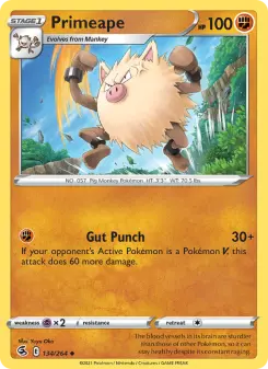 Primeape — Fusion Strike #134