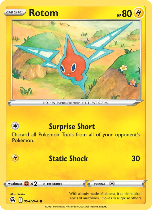 Rotom 94 — Fusion Strike 94, Normal finish