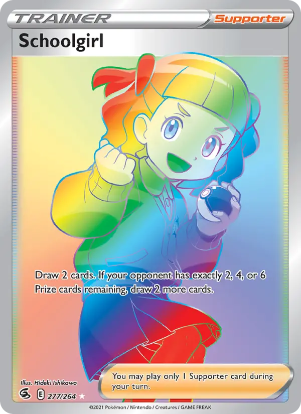Schoolgirl 277 — Fusion Strike 277, Holofoil finish