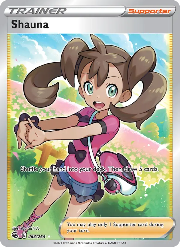 Shauna 263 card from Fusion Strike