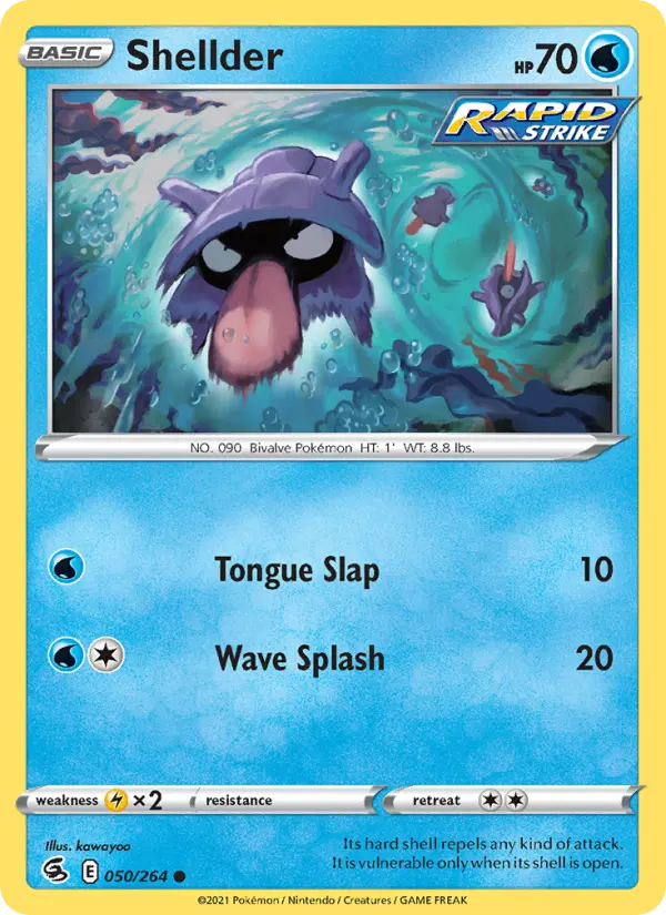 Shellder 50 — Fusion Strike 50, Normal finish