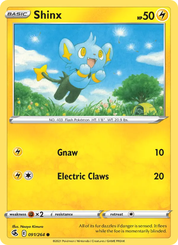 Shinx 91 — Fusion Strike 91, Normal finish