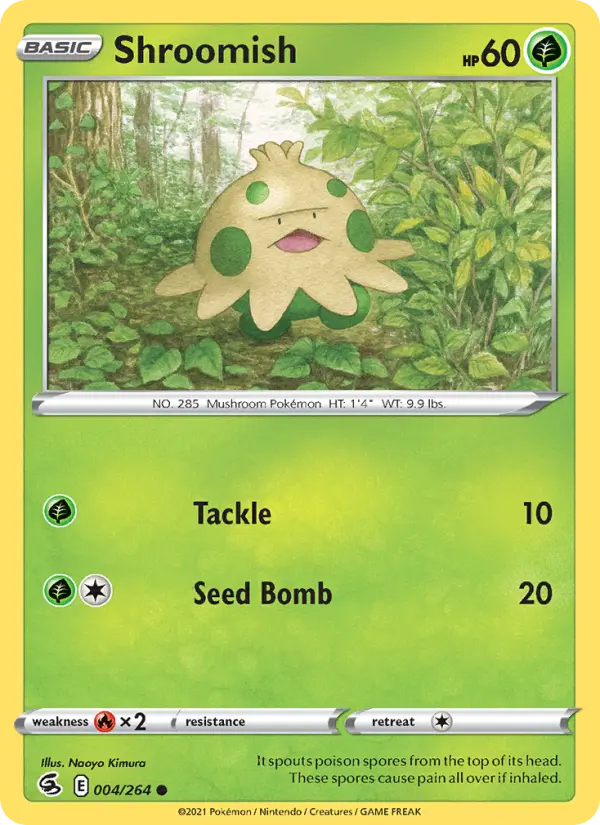Shroomish 4 — Fusion Strike 4, Normal finish