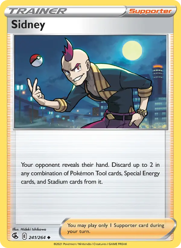 Sidney 241 — Fusion Strike 241, Normal finish