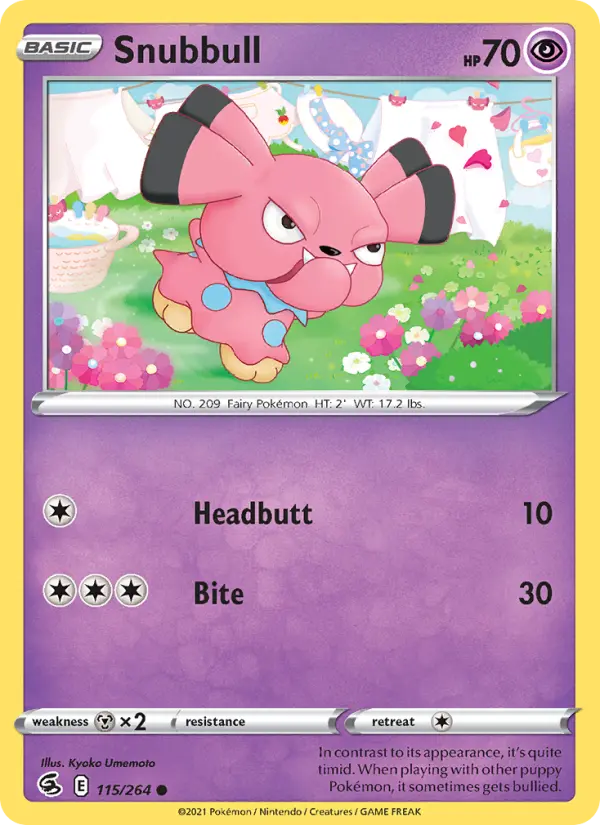 Snubbull 115 — Fusion Strike 115, Normal finish