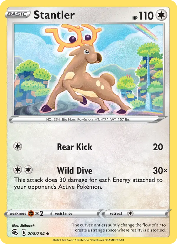 Stantler 208 — Fusion Strike 208, Normal finish