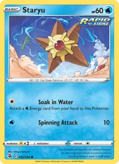 Staryu — Fusion Strike 52