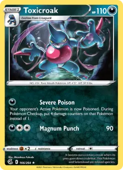 Toxicroak 166 — Fusion Strike