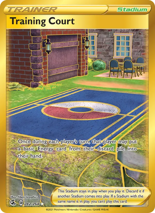 Training Court 282 — Fusion Strike 282, Holofoil finish