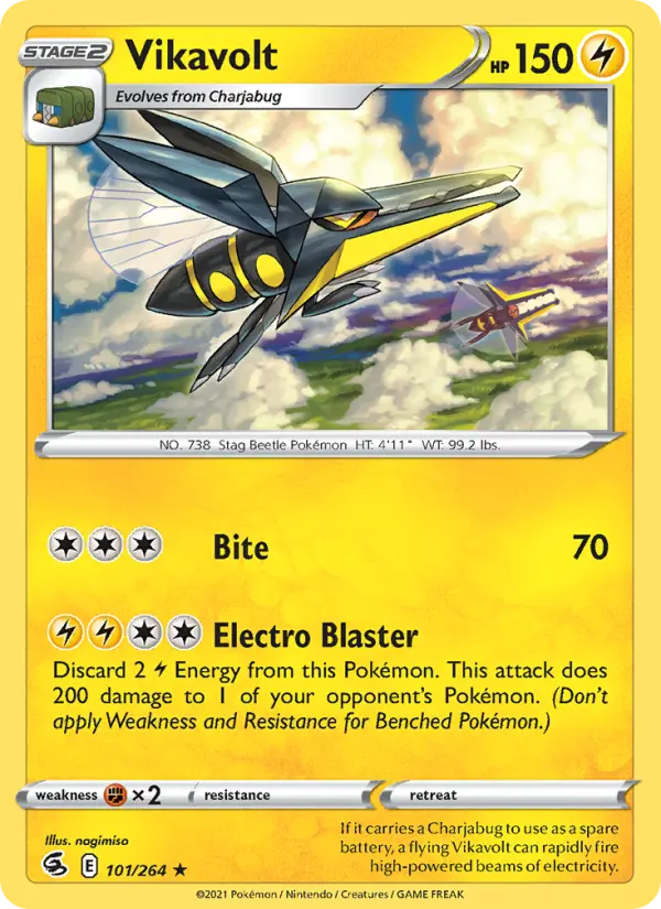 Vikavolt 101 card from Fusion Strike