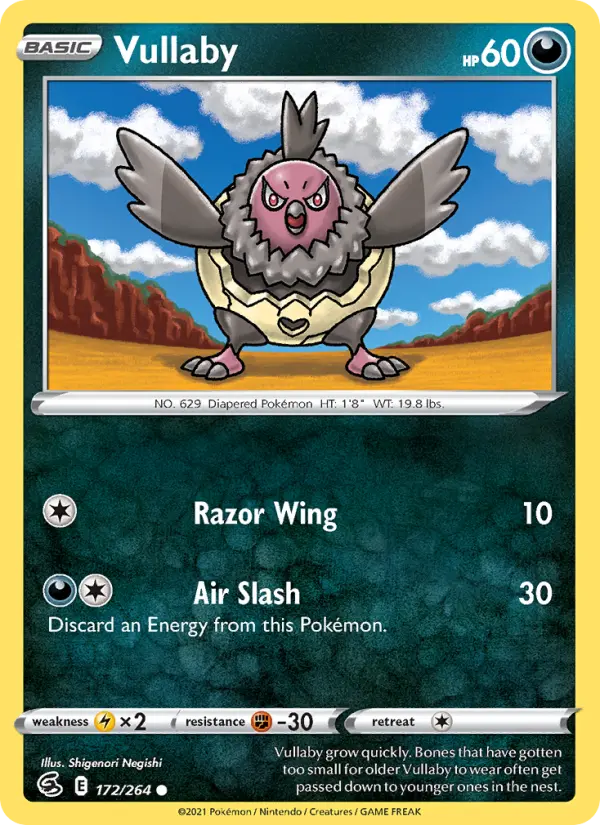 Vullaby 172 card from Fusion Strike